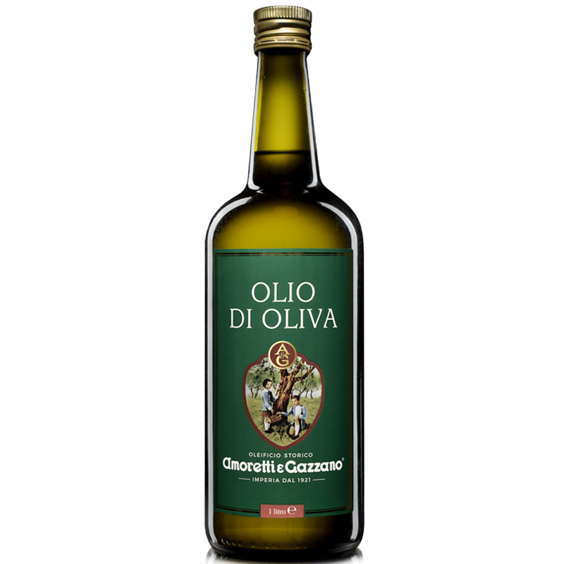 Olio d'oliva in Bottiglia - 100% italiano - Amoretti e Gazzano