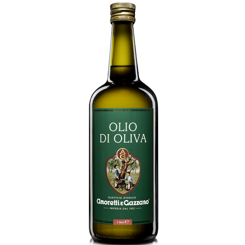 Olio Non Filtrato Bottiglie da 1 Litro