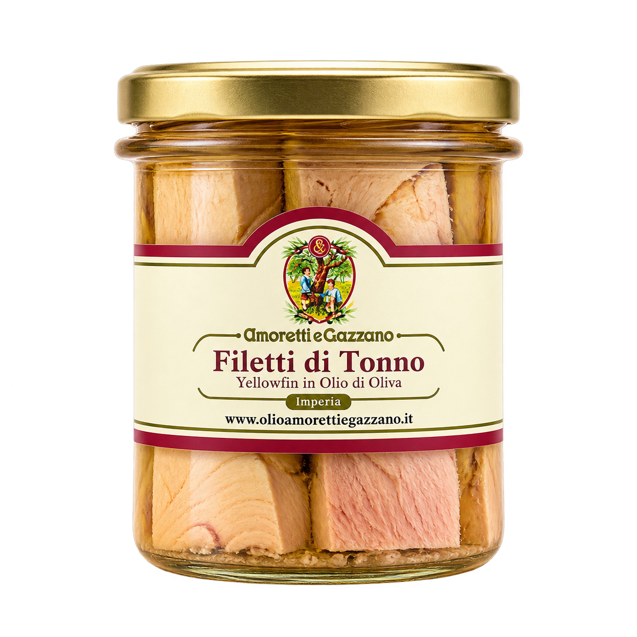Filetti di tonno sott'olio (6 vasetti da 310 g)