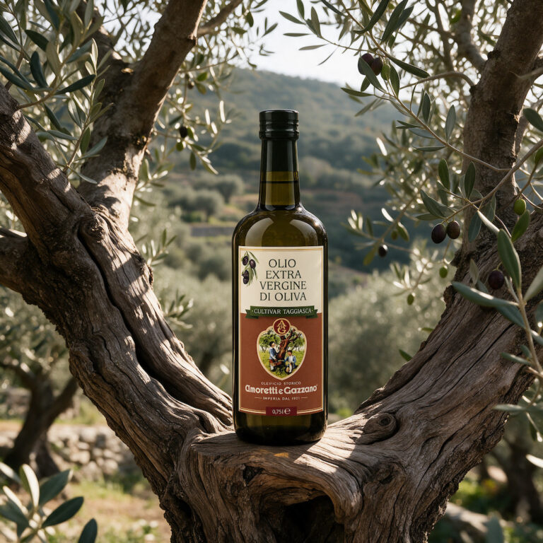 Bottiglia di Olio Taggiasca Amoretti e Gazzano