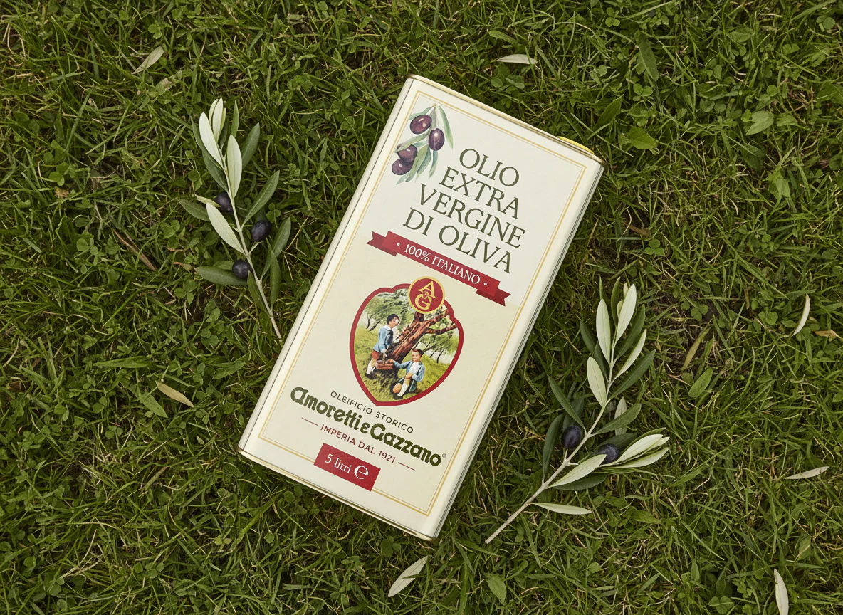 Olio extravergine di oliva 100% italiano in latta da 5 litri - immagine 2